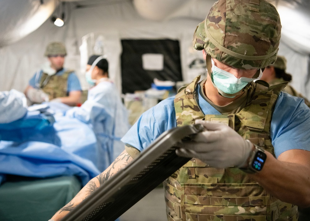 11th Field Hospital Training at Fort McCoy