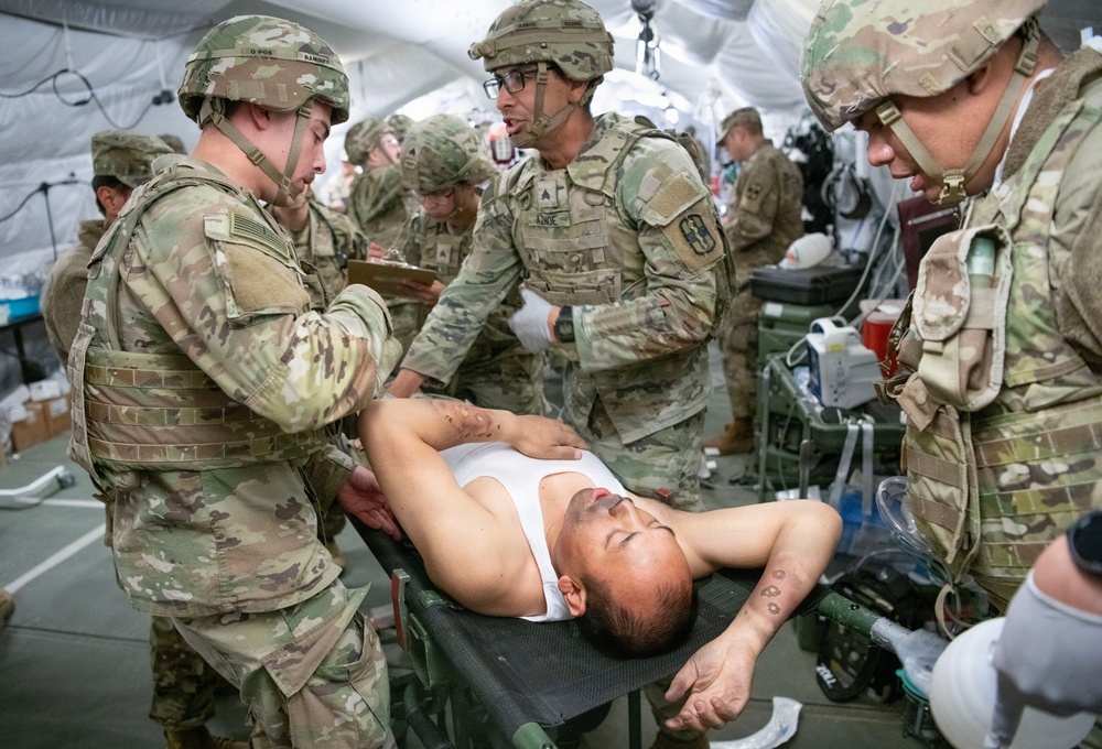 11th Field Hospital Training at Fort McCoy