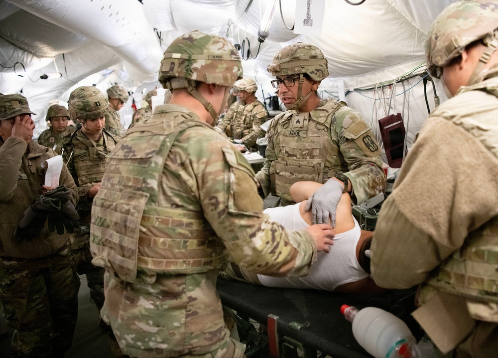11th Field Hospital Training at Fort McCoy