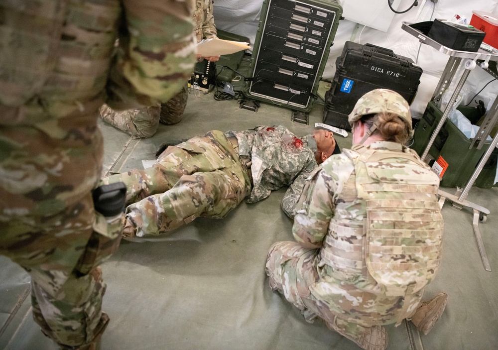 11th Field Hospital Training at Fort McCoy