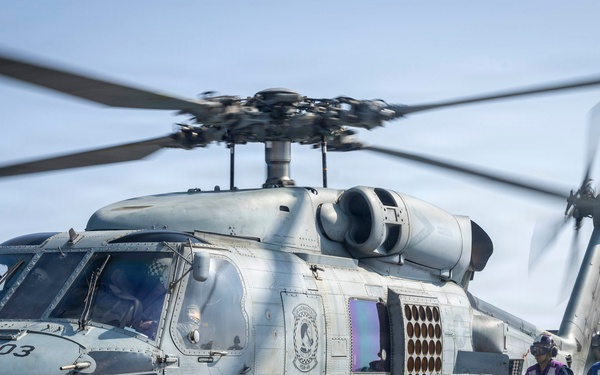 USS Delbert D. Black (DDG 119) supports Operation Epic Fury