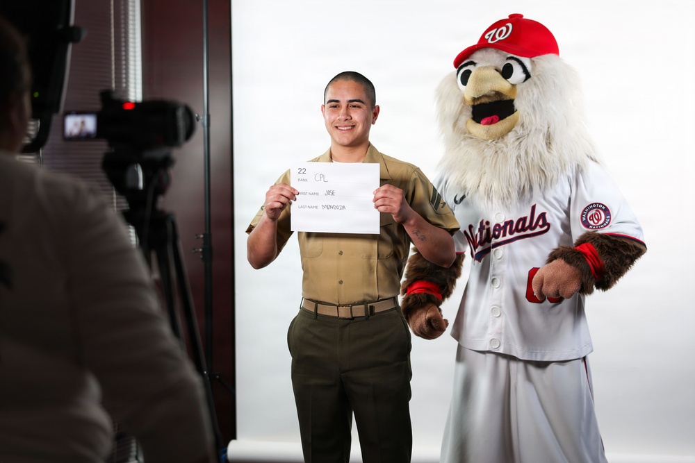 MBW Marines Featured in Washington Nationals Promotional Material