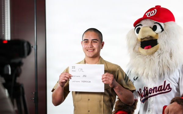 MBW Marines Featured in Washington Nationals Promotional Material