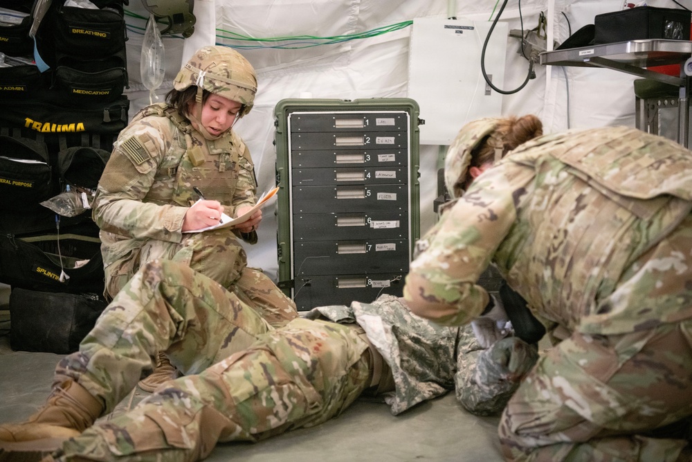 11th Field Hospital Training at Fort McCoy