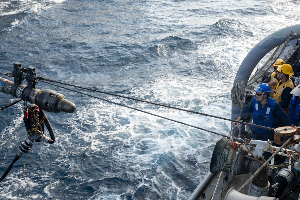 USS Delbert D. Black (DDG 119) supports Operation Epic Fury