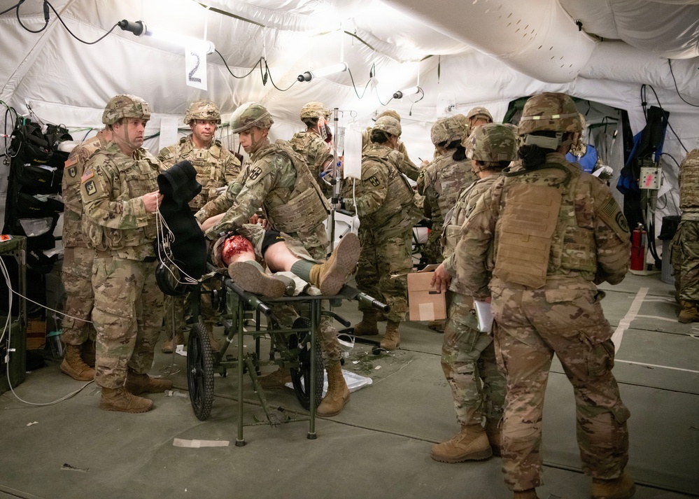 11th Field Hospital Training at Fort McCoy