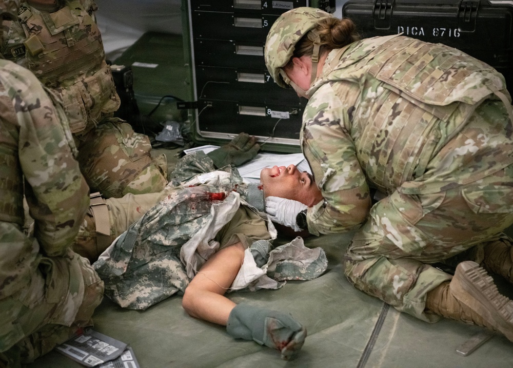 11th Field Hospital Training at Fort McCoy