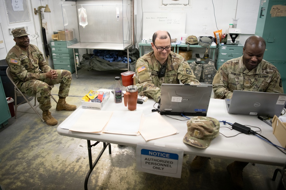 11th Field Hospital Training at Fort McCoy