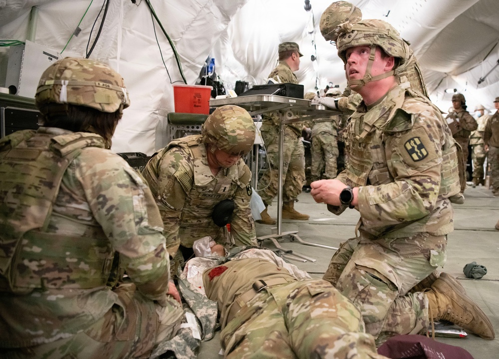 11th Field Hospital Training at Fort McCoy