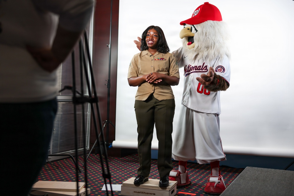 MBW Marines Featured in Washington Nationals Promotional Material