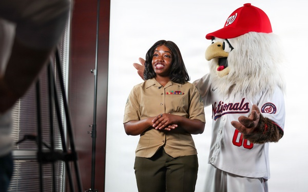 MBW Marines Featured in Washington Nationals Promotional Material