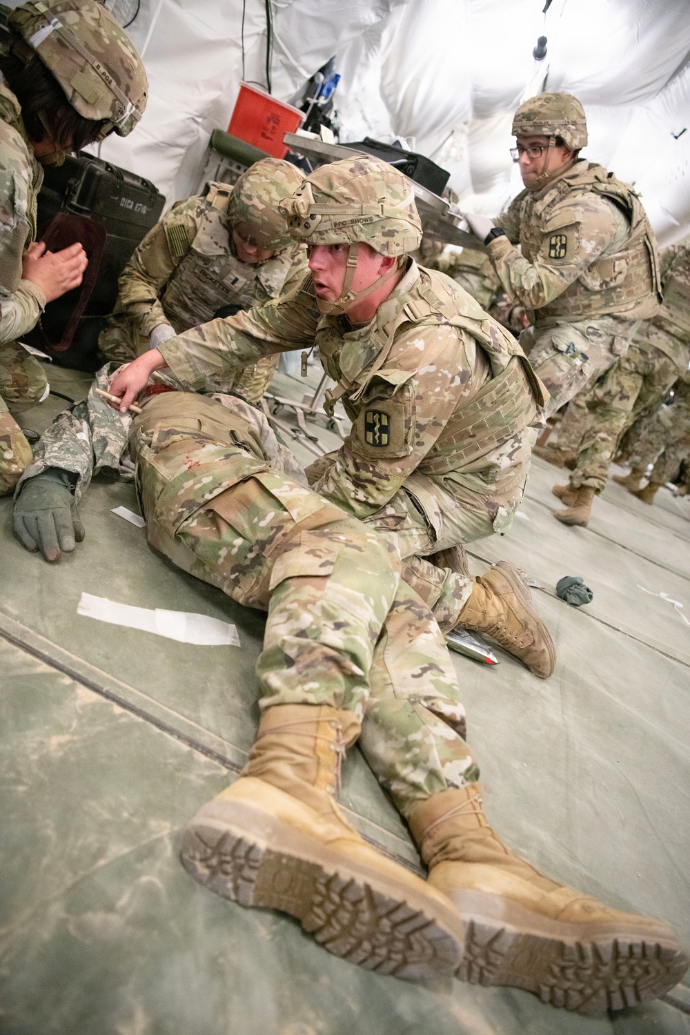 11th Field Hospital Training at Fort McCoy