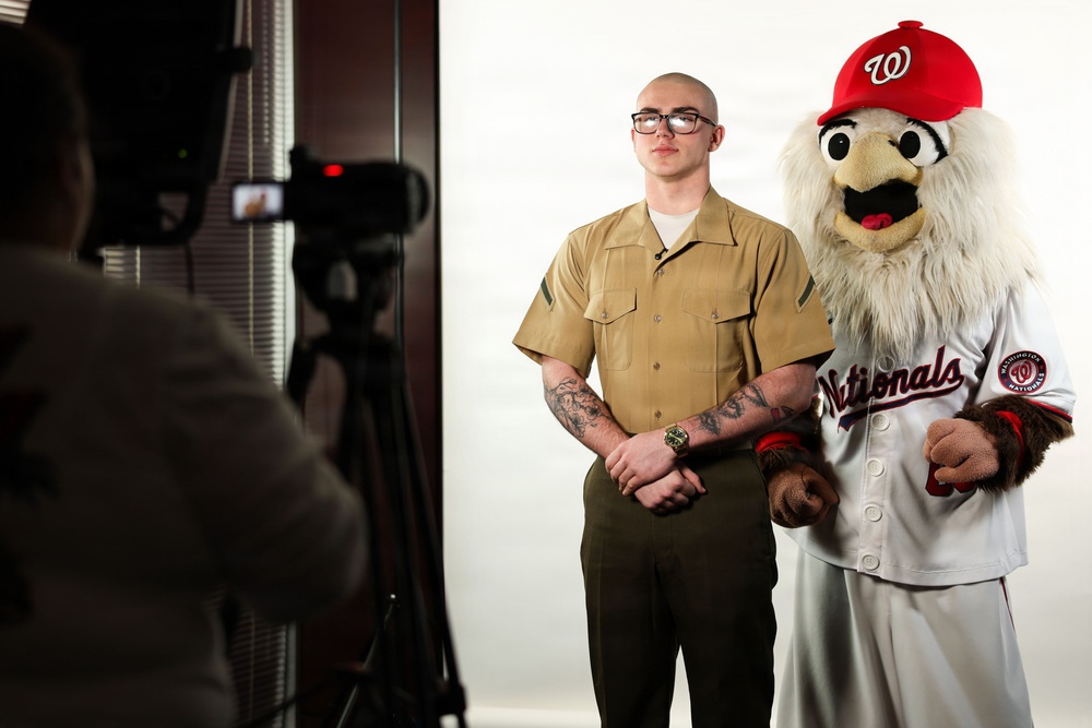 MBW Marines Featured in Washington Nationals Promotional Material