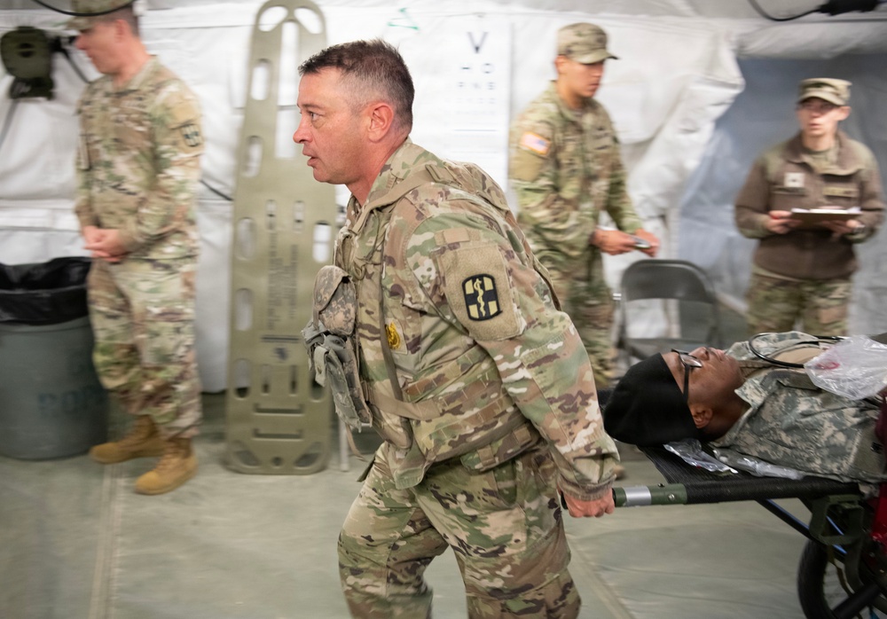 11th Field Hospital Training at Fort McCoy