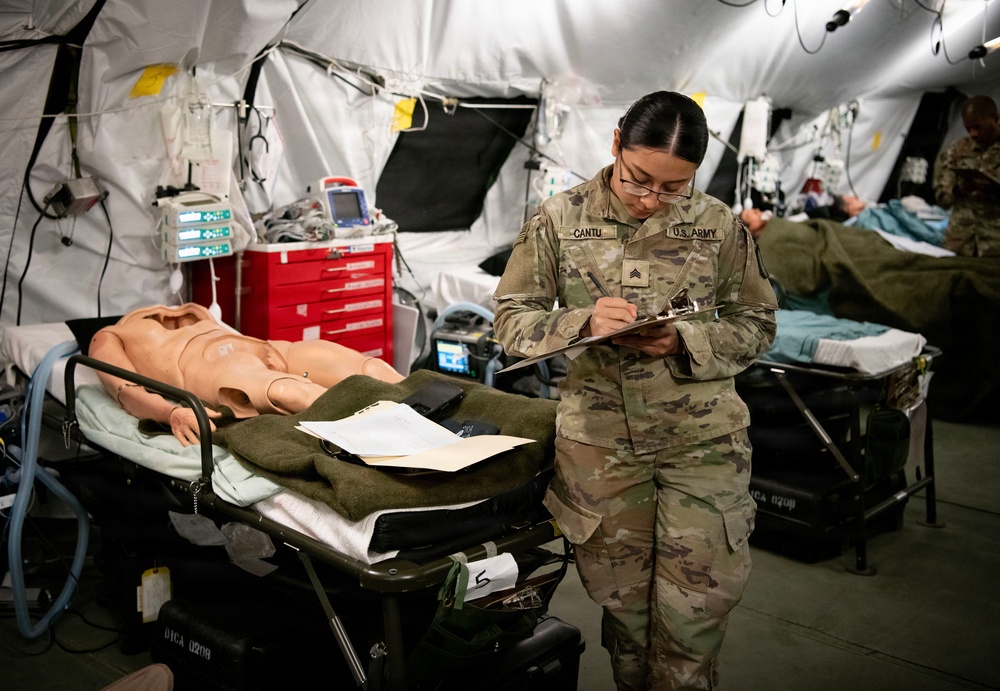 11th Field Hospital Training at Fort McCoy