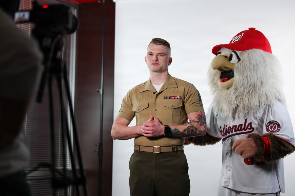 MBW Marines Featured in Washington Nationals Promotional Material