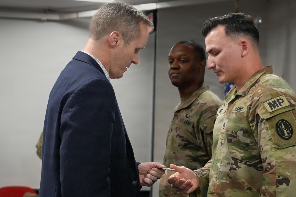 IMCOM Sustainment Director Mr. Jay Condrey visits Fort Meade