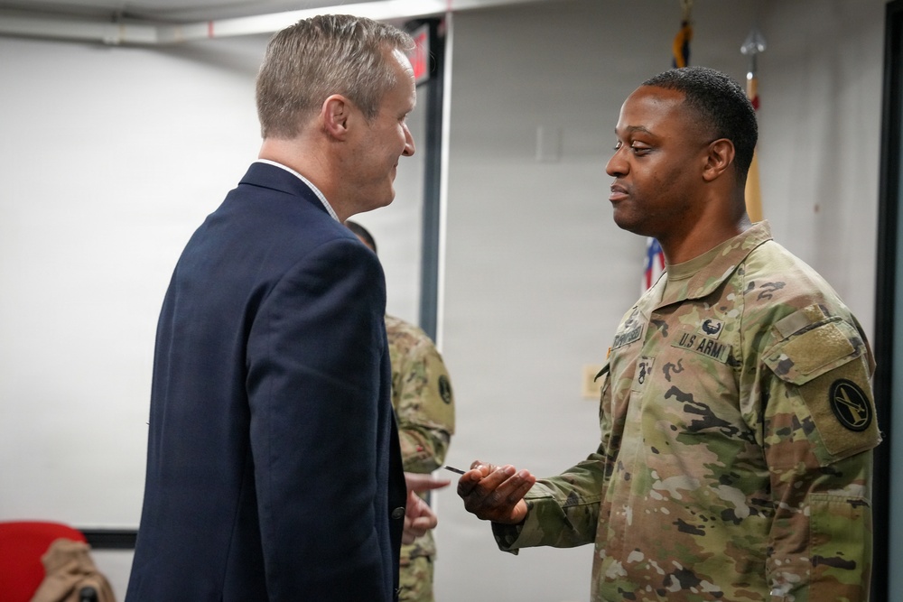 IMCOM Sustainment Director Mr. Jay Condrey visits Fort Meade