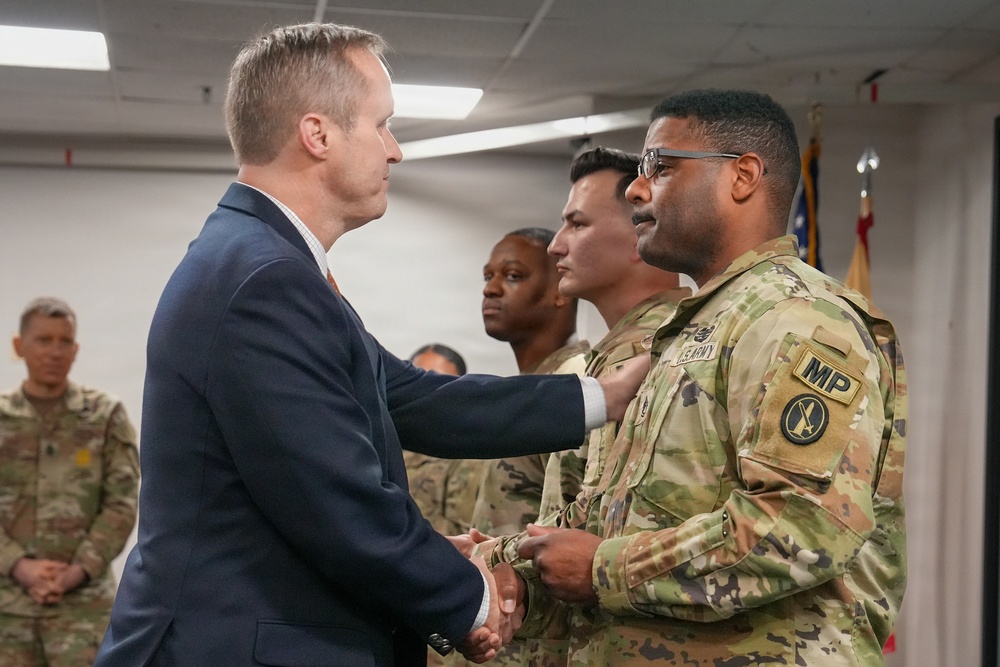 IMCOM Sustainment Director Mr. Jay Condrey visits Fort Meade