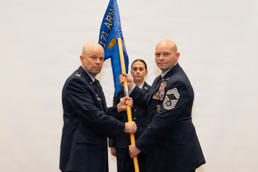 Chief Master Sgt. Mark Wilson Assumption of Responsibility