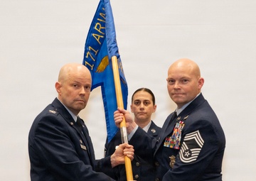 Chief Master Sgt. Mark Wilson Assumption of Responsibility