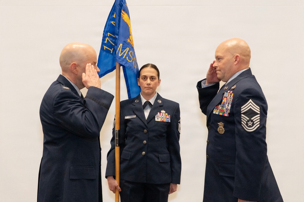 Chief Master Sgt. Mark Wilson Assumption of Responsibility