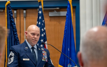 Chief Master Sgt. Mark Wilson Assumption of Responsibility