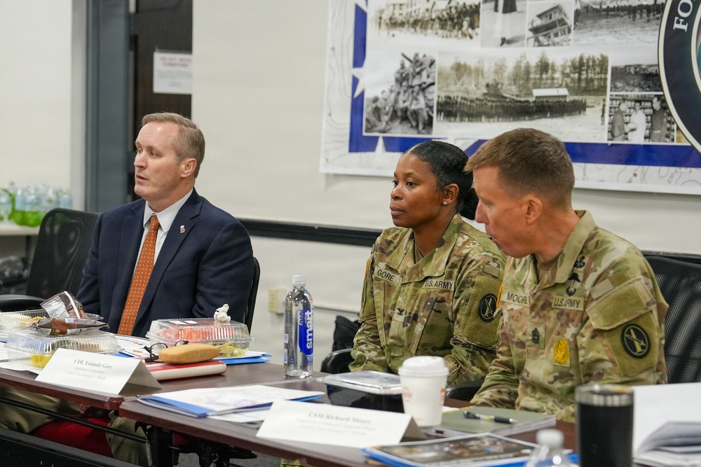 IMCOM Sustainment Director Mr. Jay Condrey visits Fort Meade