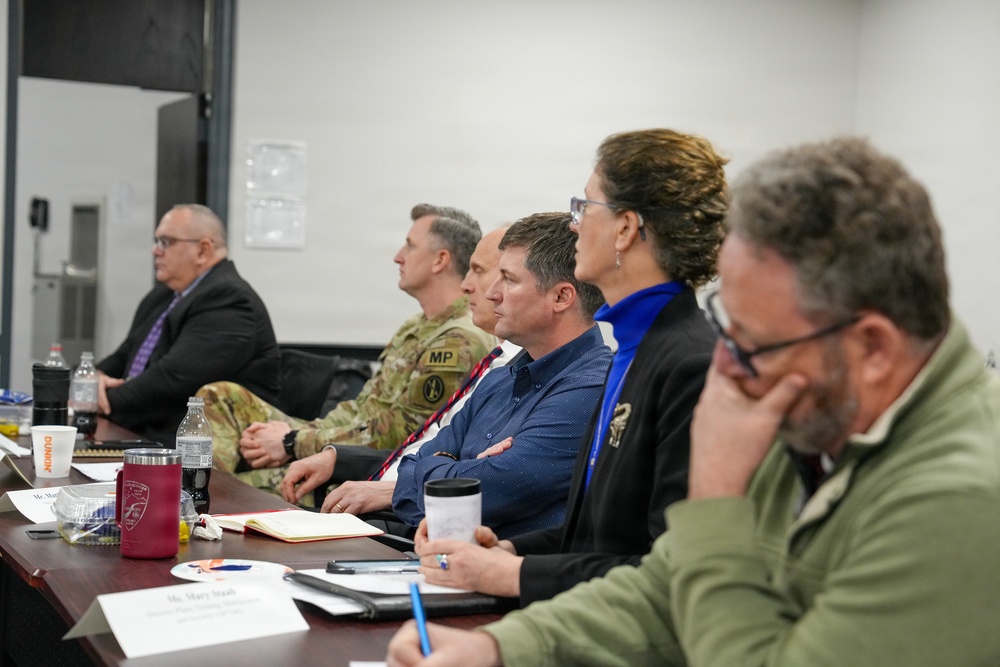 IMCOM Sustainment Director Mr. Jay Condrey visits Fort Meade