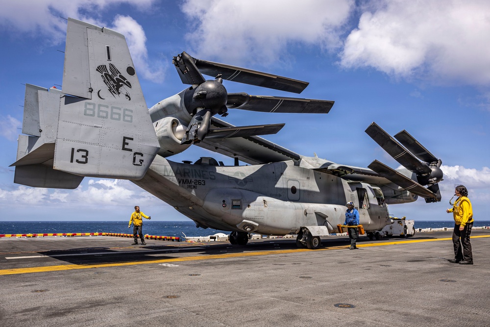 USS Iwo Jima Conducts Daily Operations