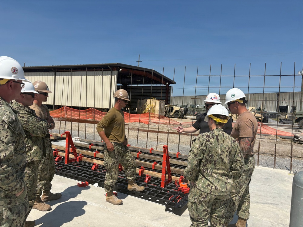NMCB 133 Builds a Storage Facility