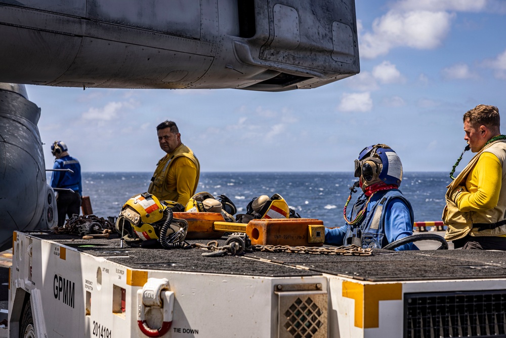 USS Iwo Jima Conducts Daily Operations