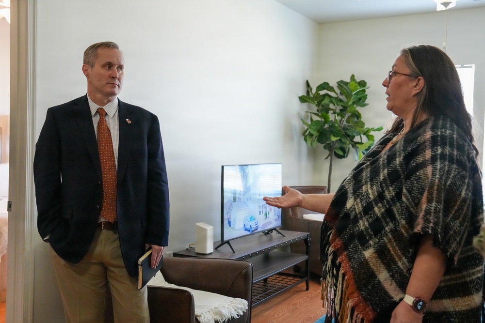 IMCOM Sustainment Director Mr. Jay Condrey visits Fort Meade