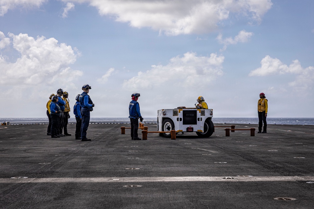 USS Iwo Jima Conducts Daily Operations