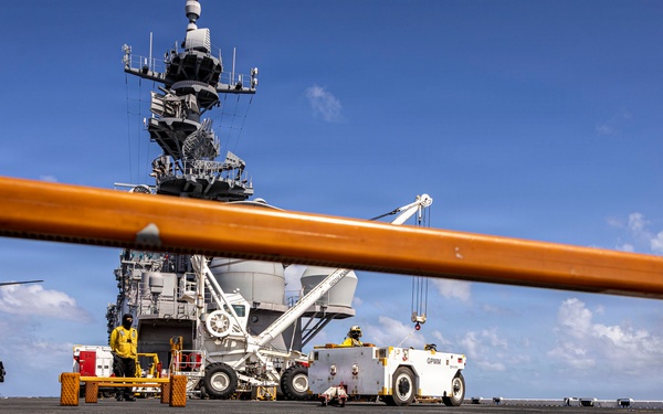 USS Iwo Jima Conducts Daily Operations