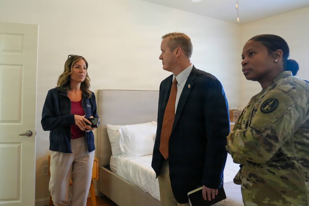 IMCOM Sustainment Director Mr. Jay Condrey visits Fort Meade
