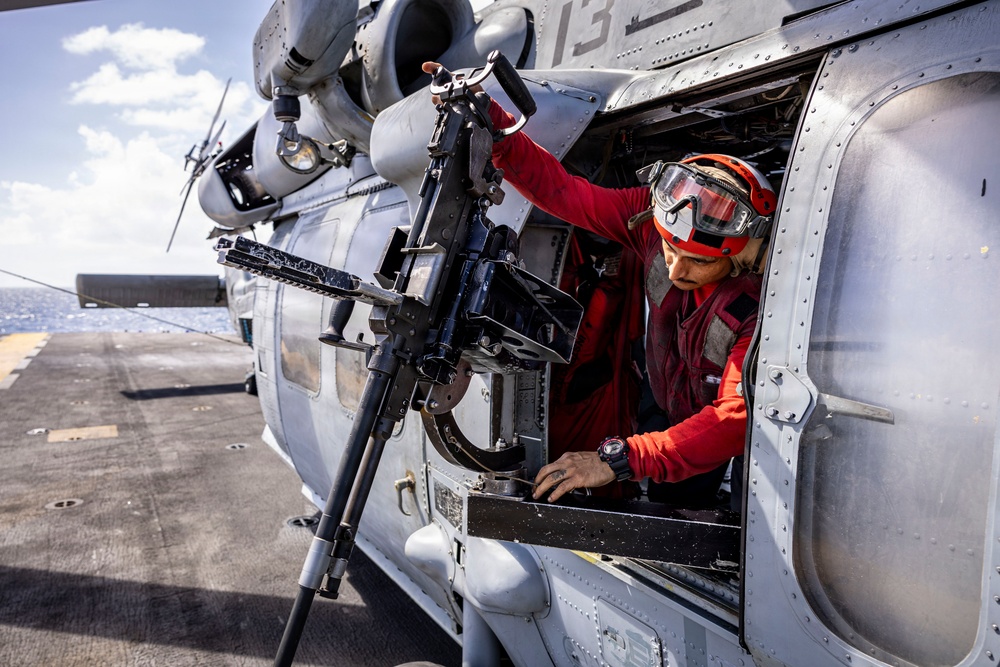 USS Iwo Jima Conducts Daily Operations