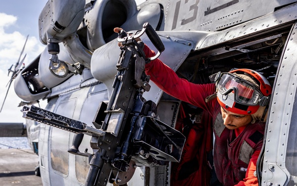 USS Iwo Jima Conducts Daily Operations