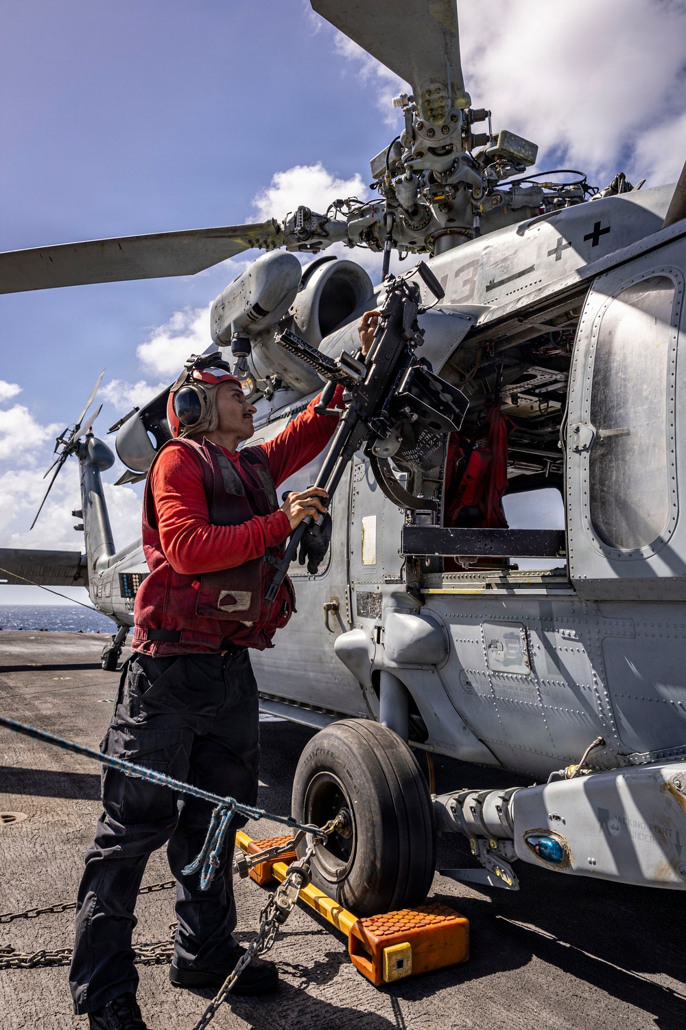 USS Iwo Jima Conducts Daily Operations