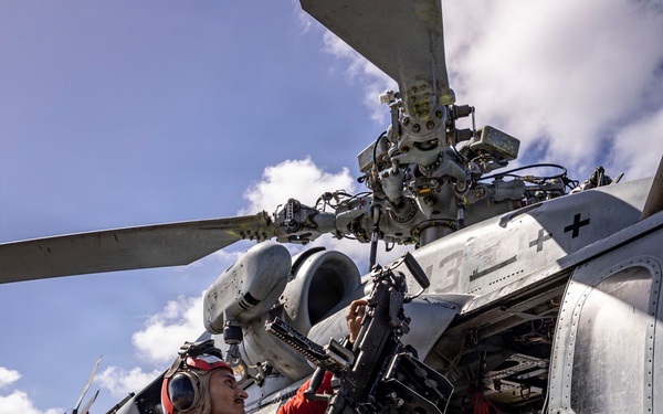 USS Iwo Jima Conducts Daily Operations