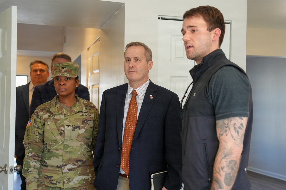 IMCOM Sustainment Director Mr. Jay Condrey visits Fort Meade