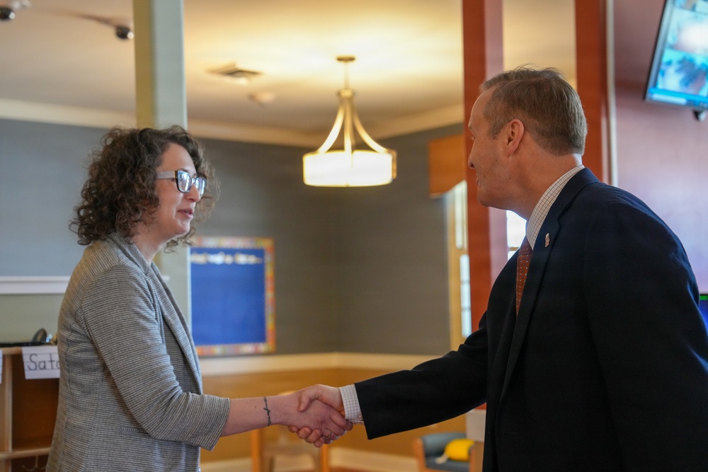 IMCOM Sustainment Director Mr. Jay Condrey visits Fort Meade