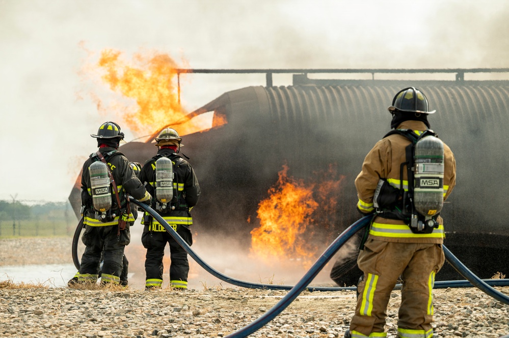 Delaware Air National Guardsmen Conduct Aircraft Live Fire Training at Dover Air Force Base