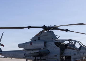 HMLA-167 conducts flight operations