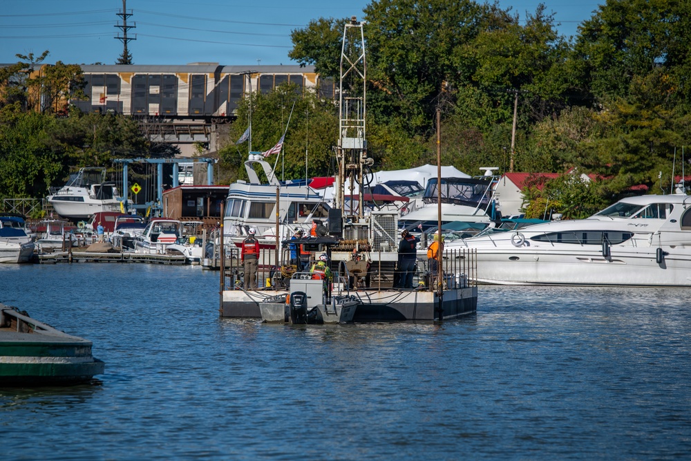 Cuyahoga River Old Channel Sampling