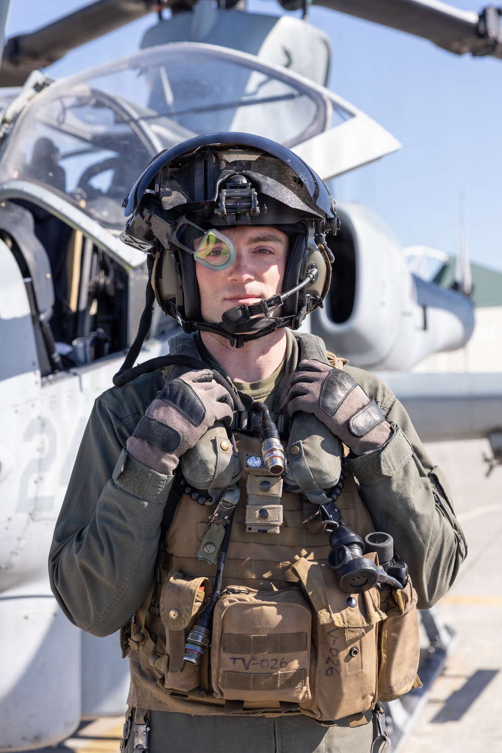 HMLA-167 conducts flight operations