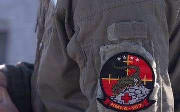 HMLA-167 conducts flight operations