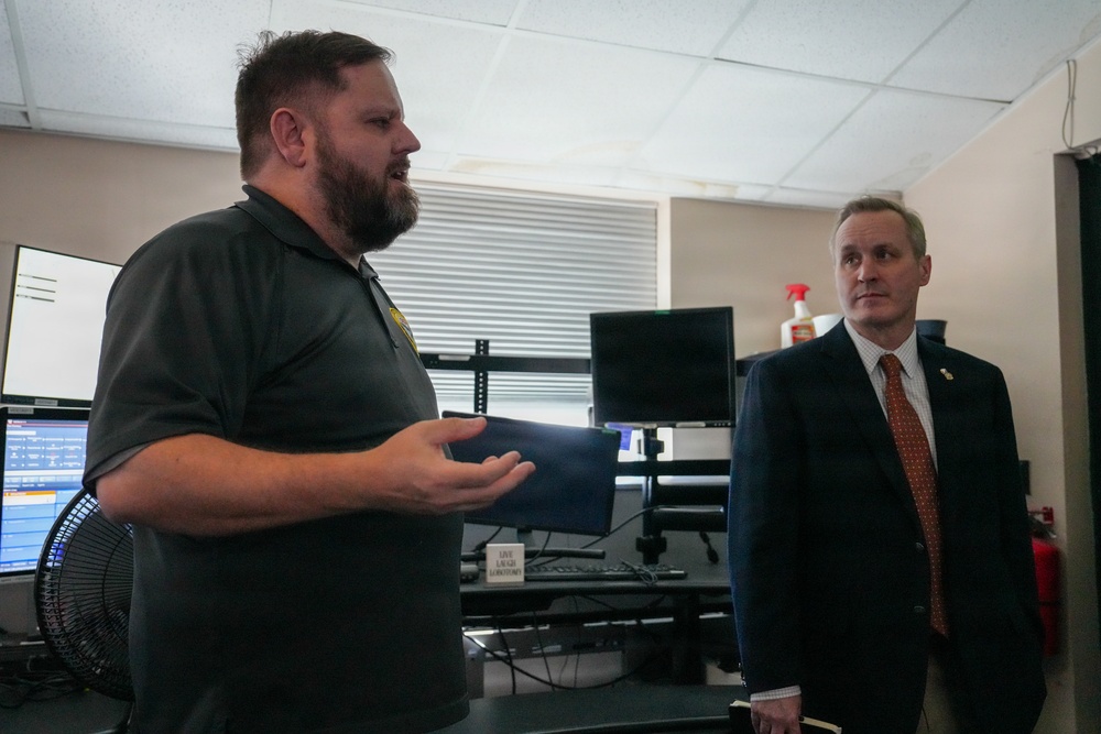 IMCOM Sustainment Director Mr. Jay Condrey visits Fort Meade