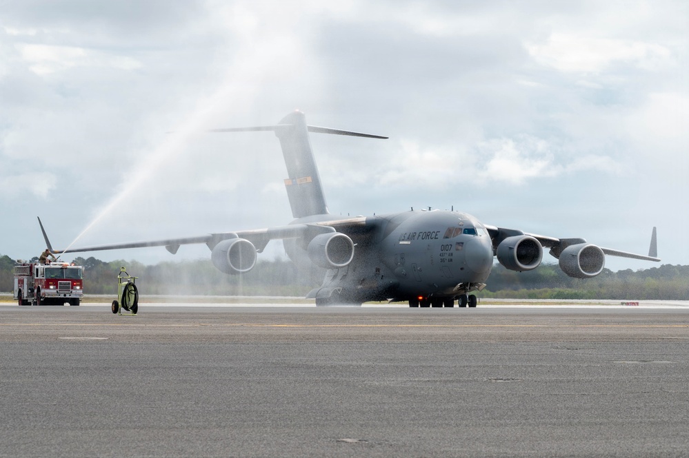 16th Airlift Squadron returns home after supporting global mobility mission