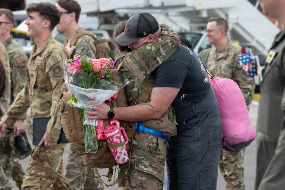 16th Airlift Squadron returns home after supporting global mobility mission